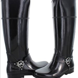 Michael Kors tall rain boots
